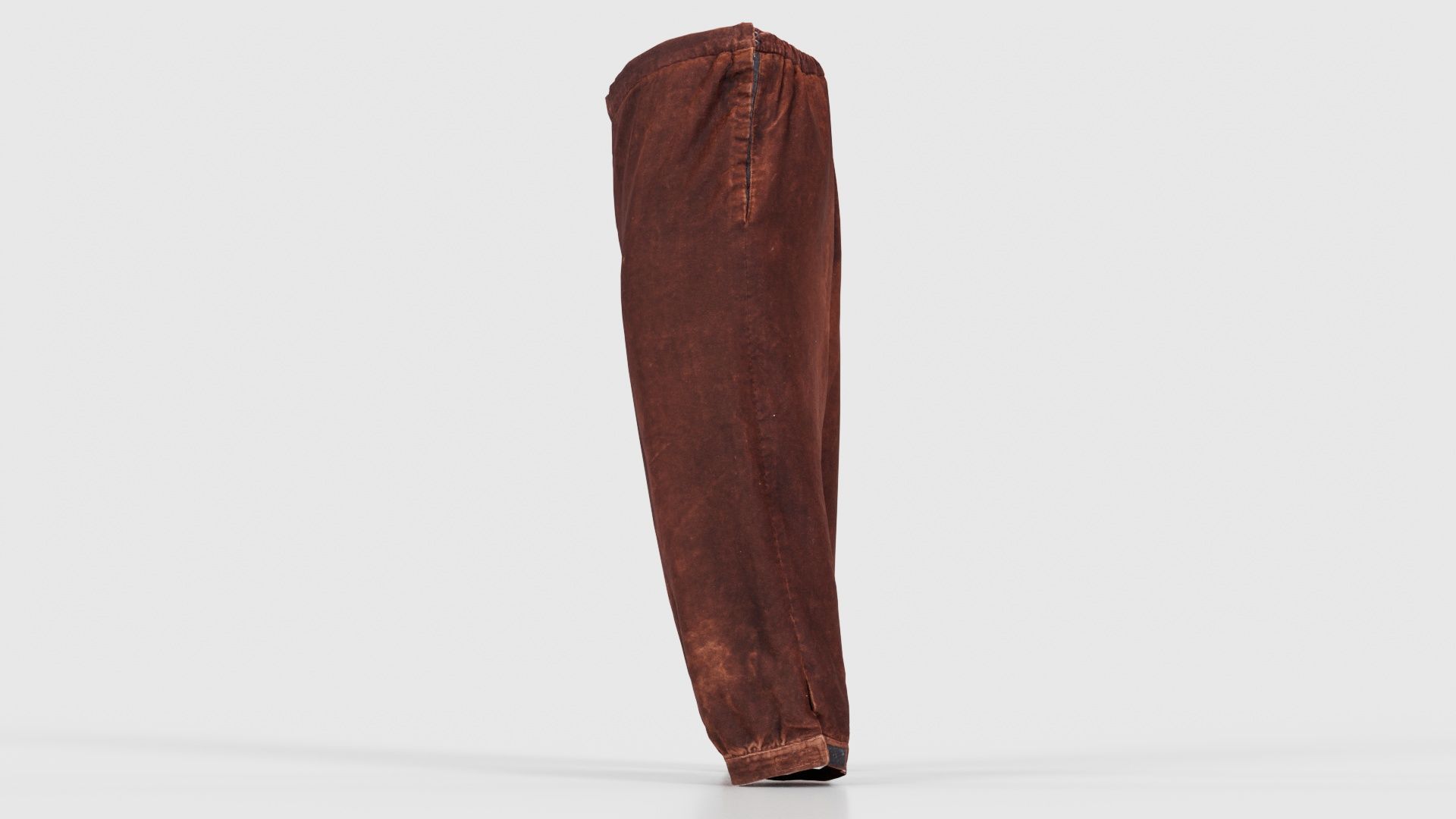 Organic Trousers Low-poly 3D model_24
