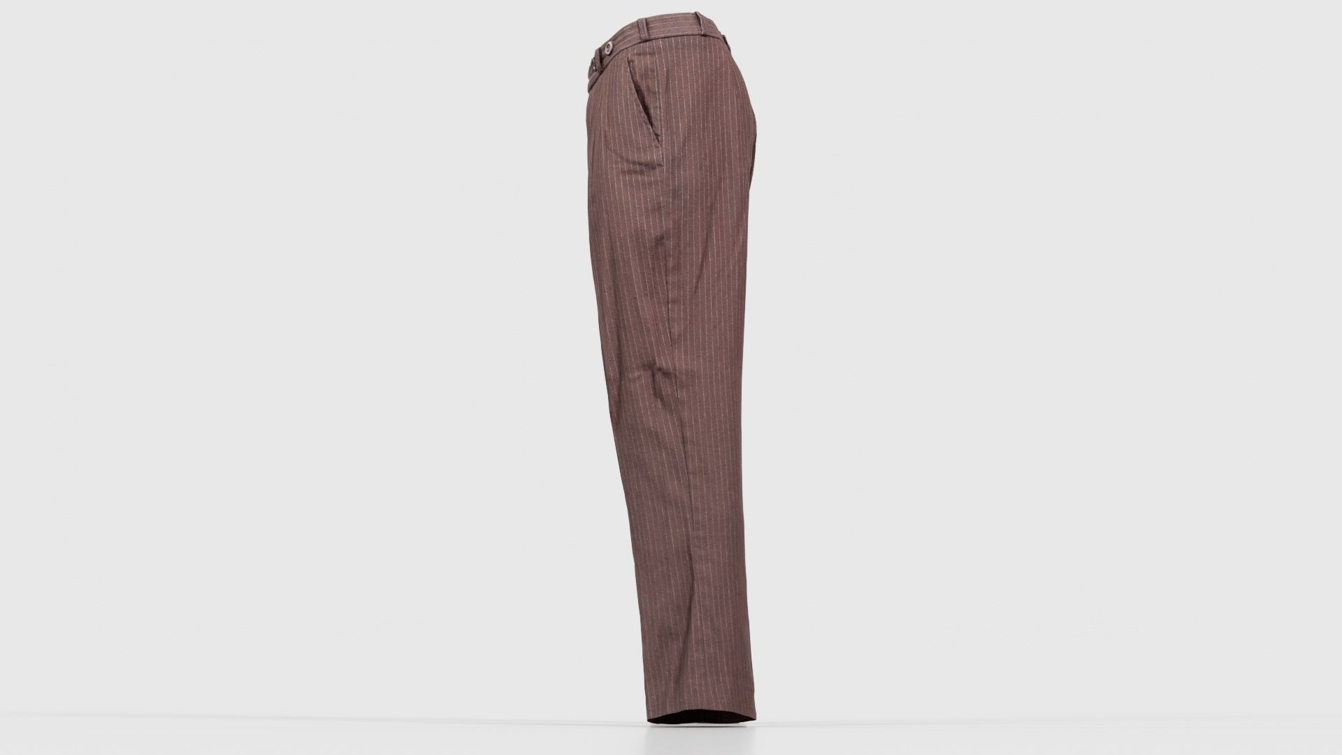 Peaky Blinders Trousers Low-poly 3D model_24