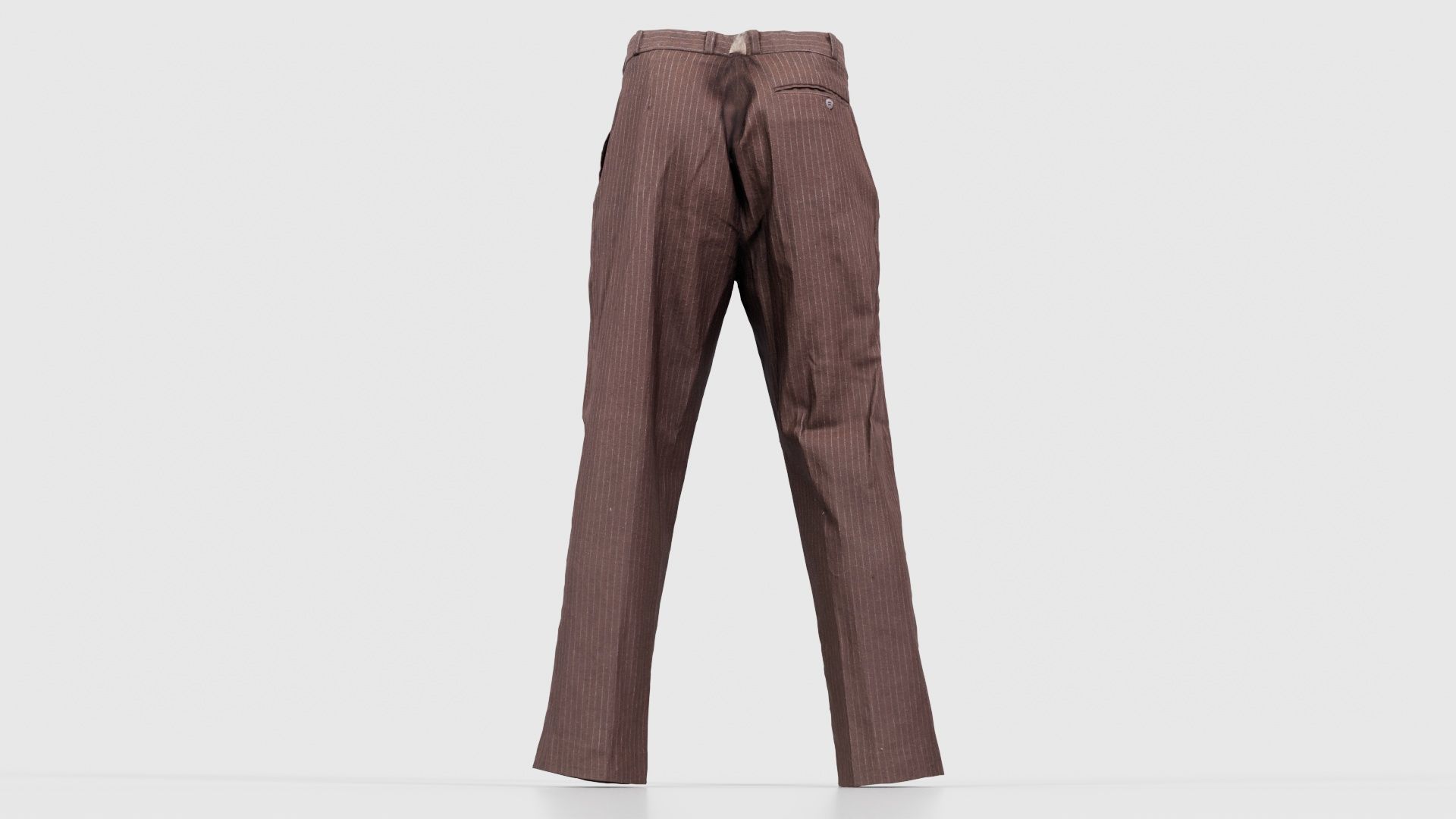 Peaky Blinders Trousers Low-poly 3D model_21