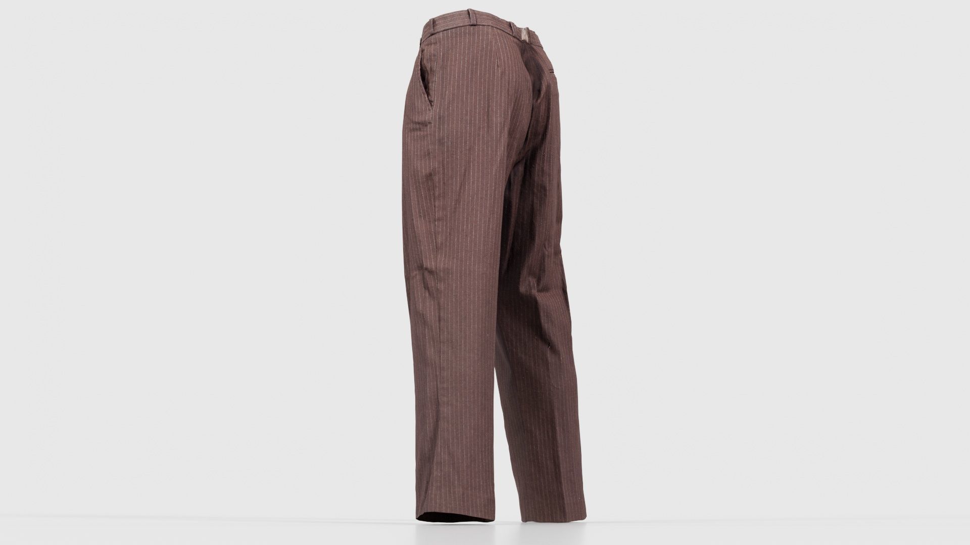 Peaky Blinders Trousers Low-poly 3D model_23