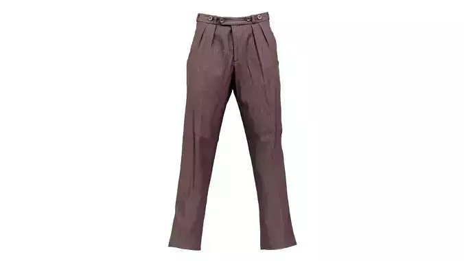 Peaky Blinders Trousers Low-poly 3D model