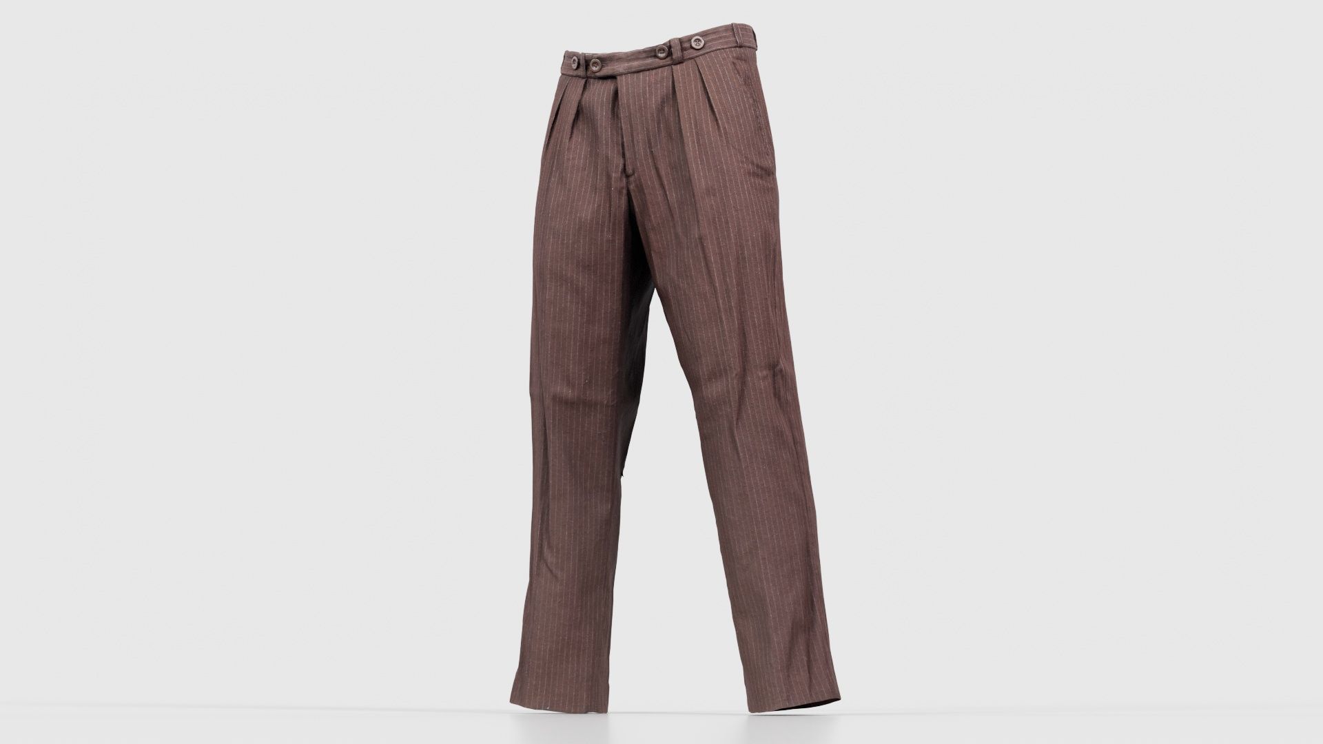 Peaky Blinders Trousers Low-poly 3D model_26