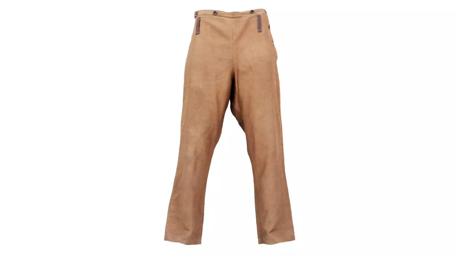 Peasant Trousers Low-poly 3D model