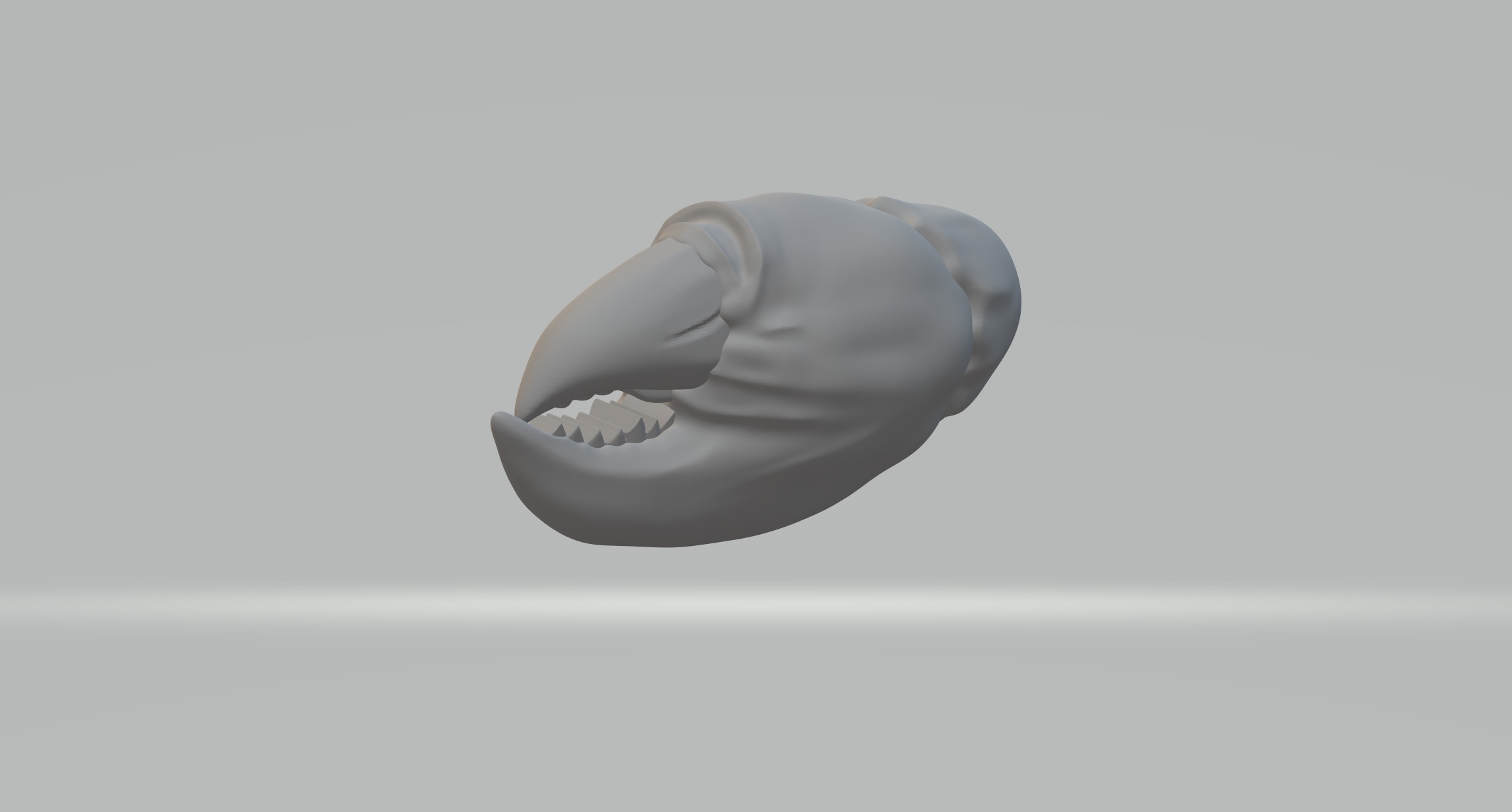 Crab Claw 3D print model_3