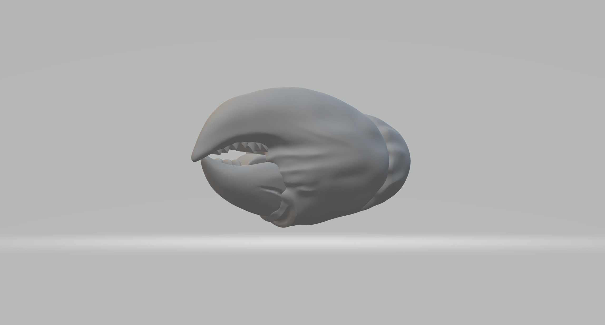 Crab Claw 3D print model_2