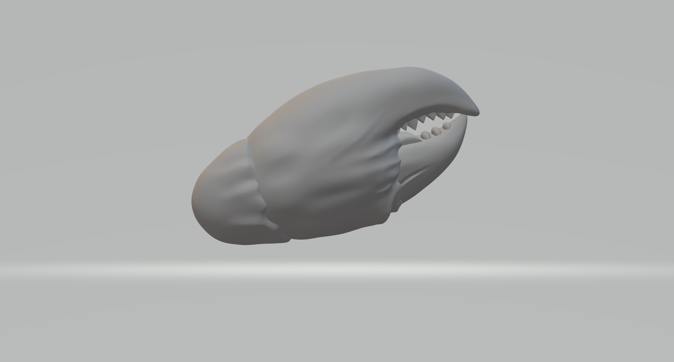 Crab Claw 3D print model_4
