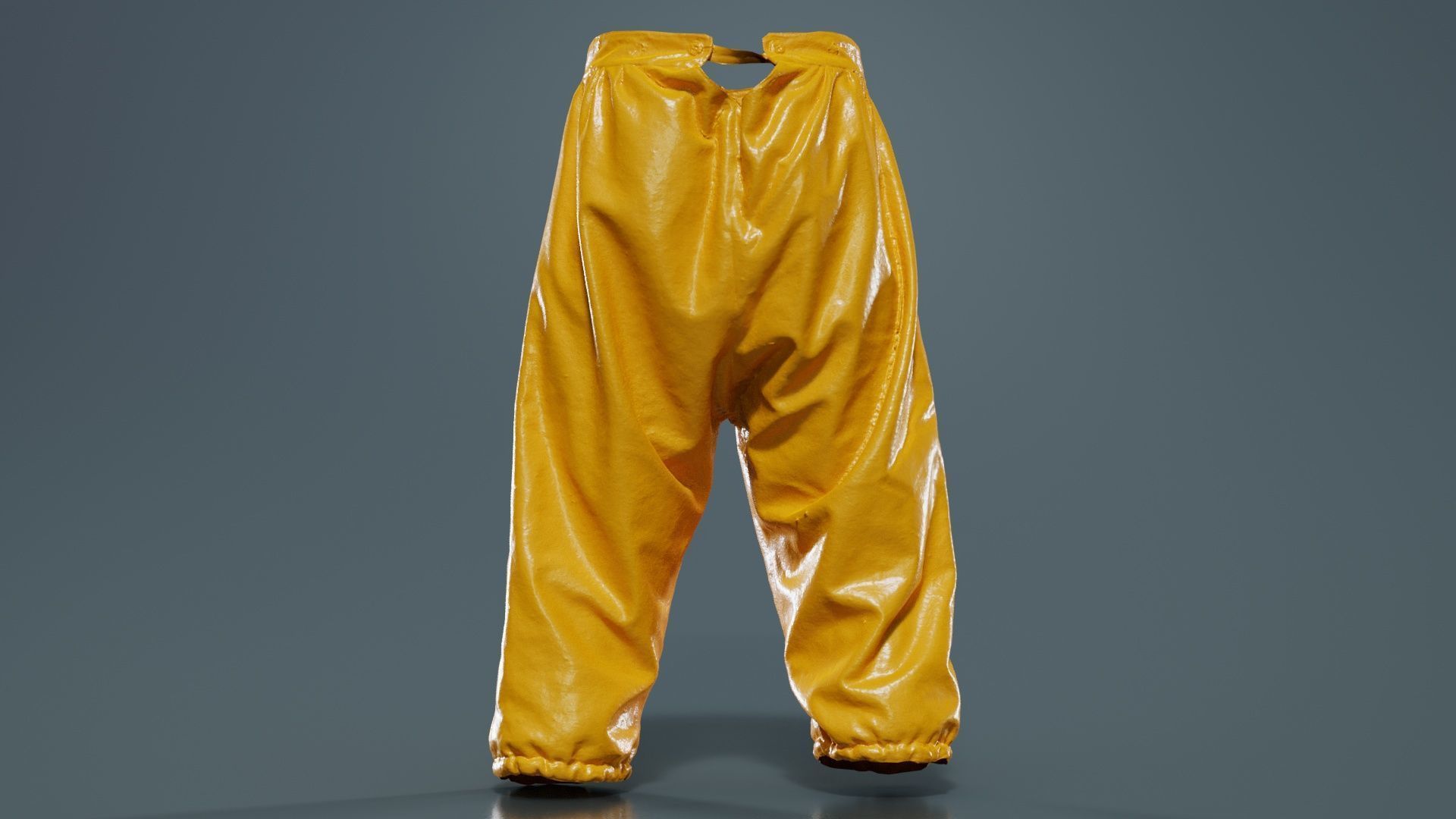 Star Trousers Low-poly 3D model_13