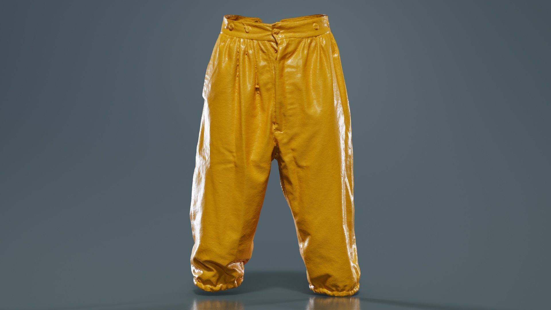 Star Trousers Low-poly 3D model_12