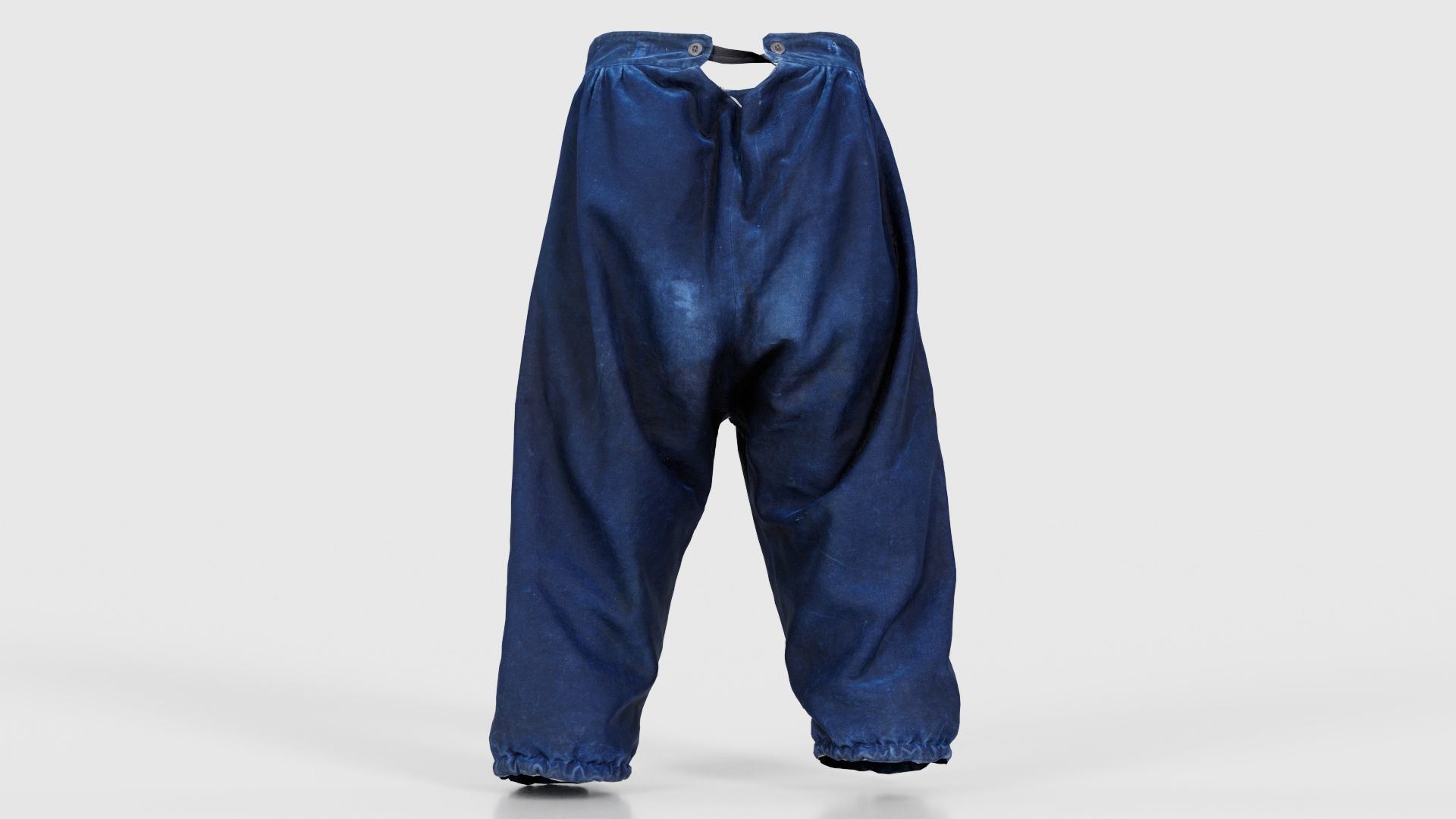 Star Trousers Low-poly 3D model_21