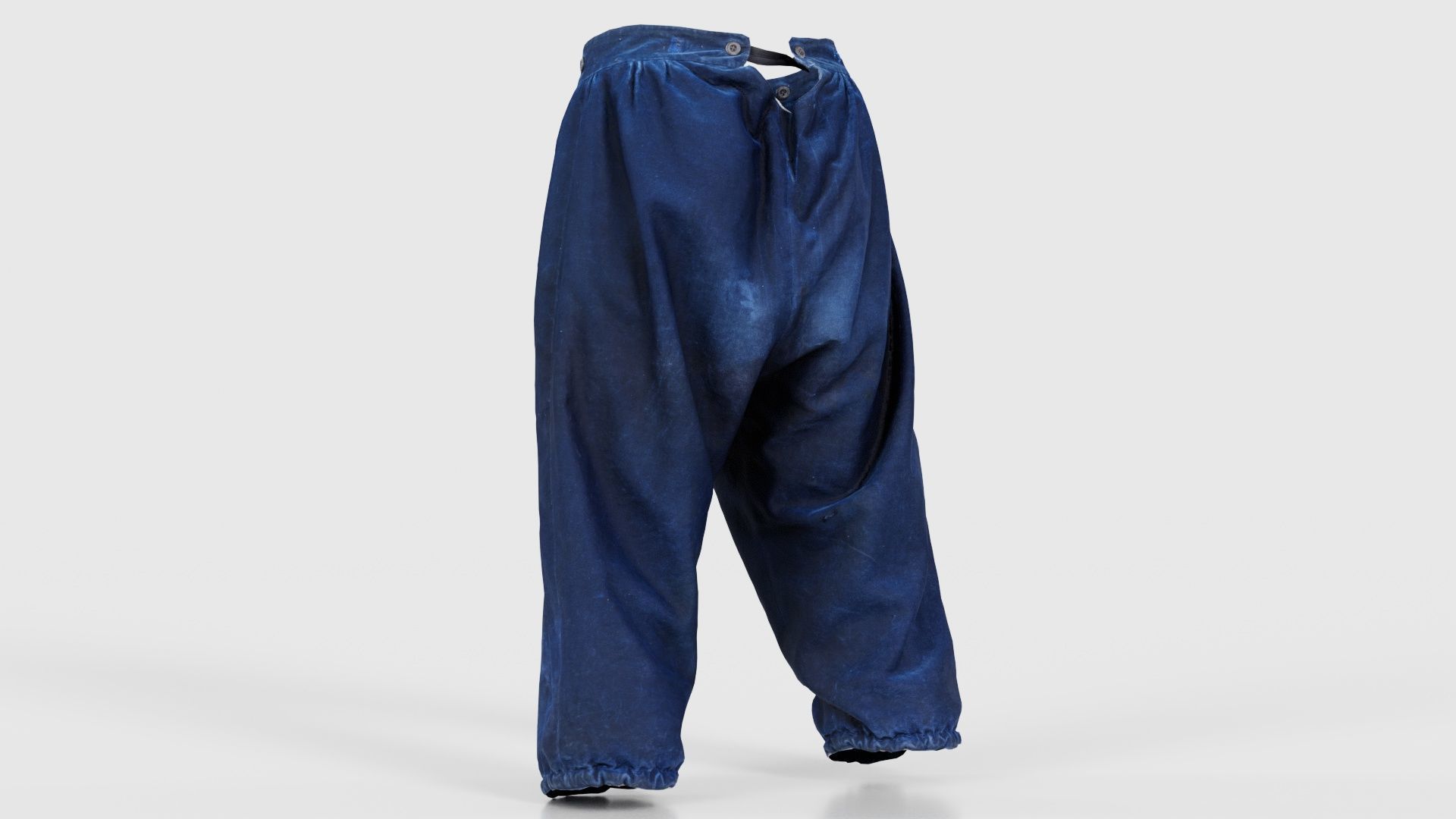 Star Trousers Low-poly 3D model_22