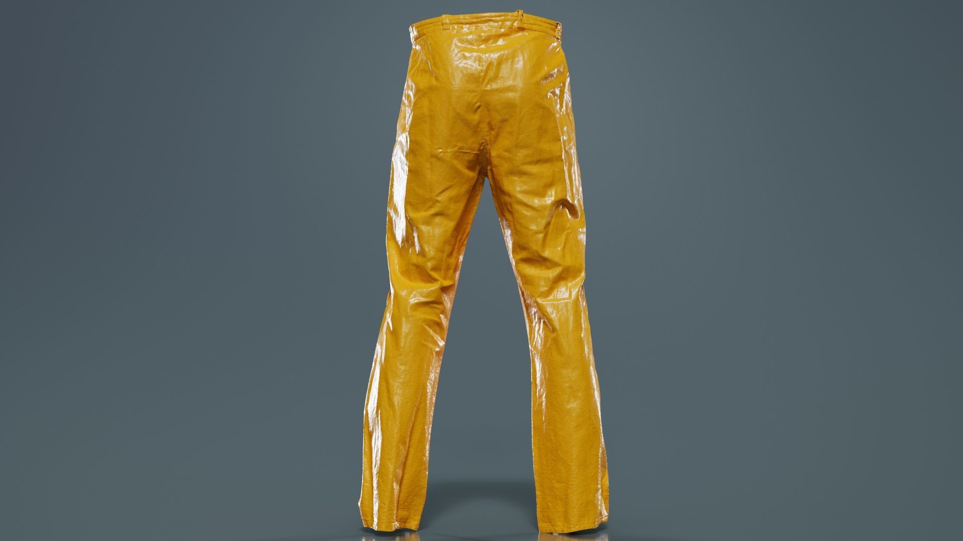 Statue Trousers Low-poly 3D model_13