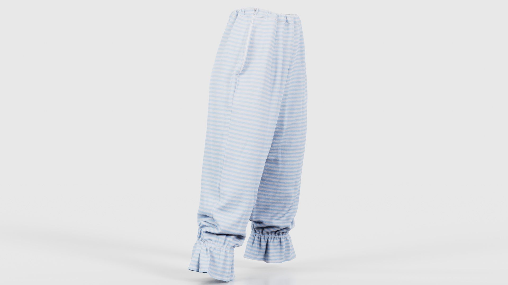 Stripey Swimsuit Trousers Low-poly 3D model_17