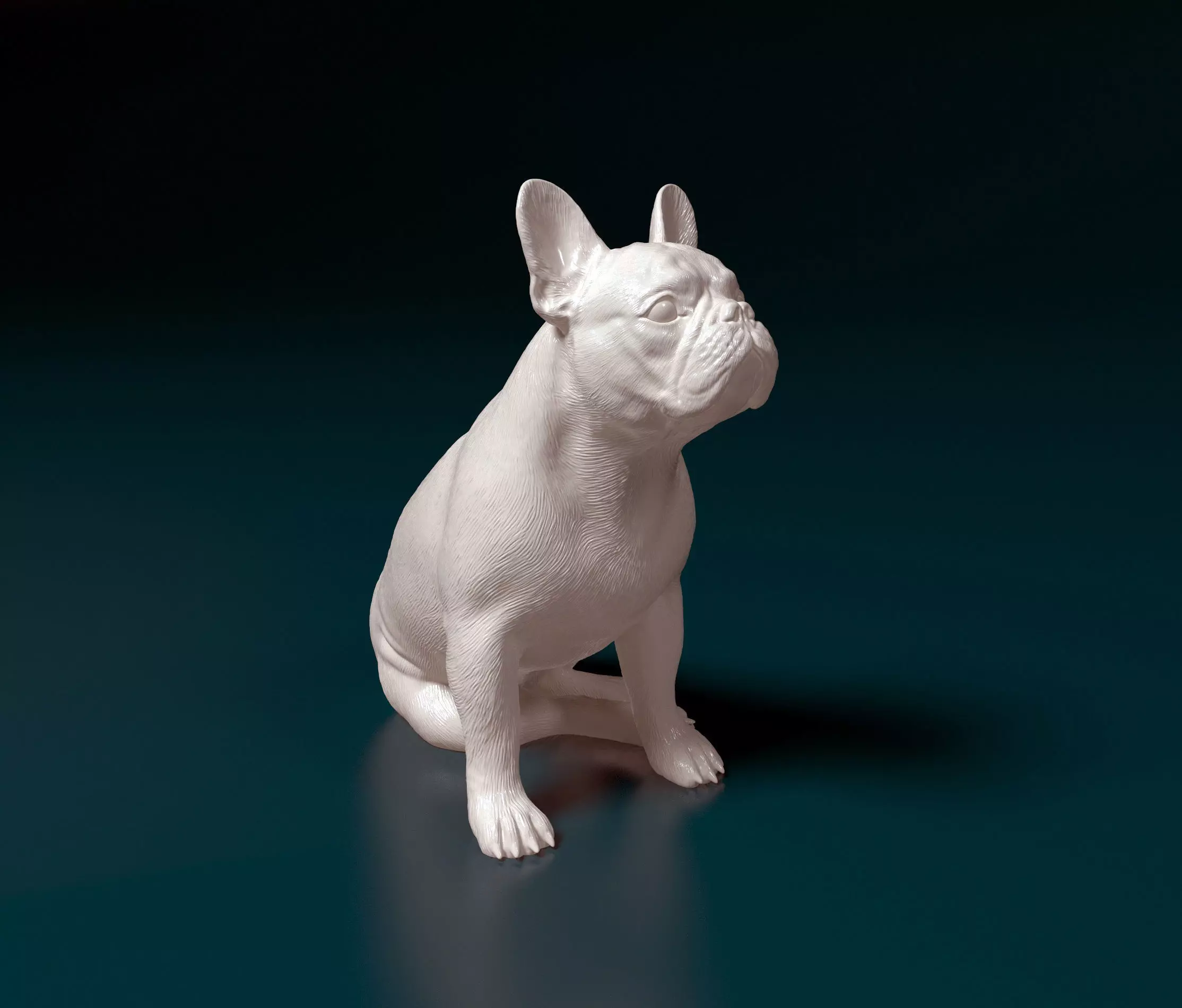 French Bulldog 014 3D print model_0