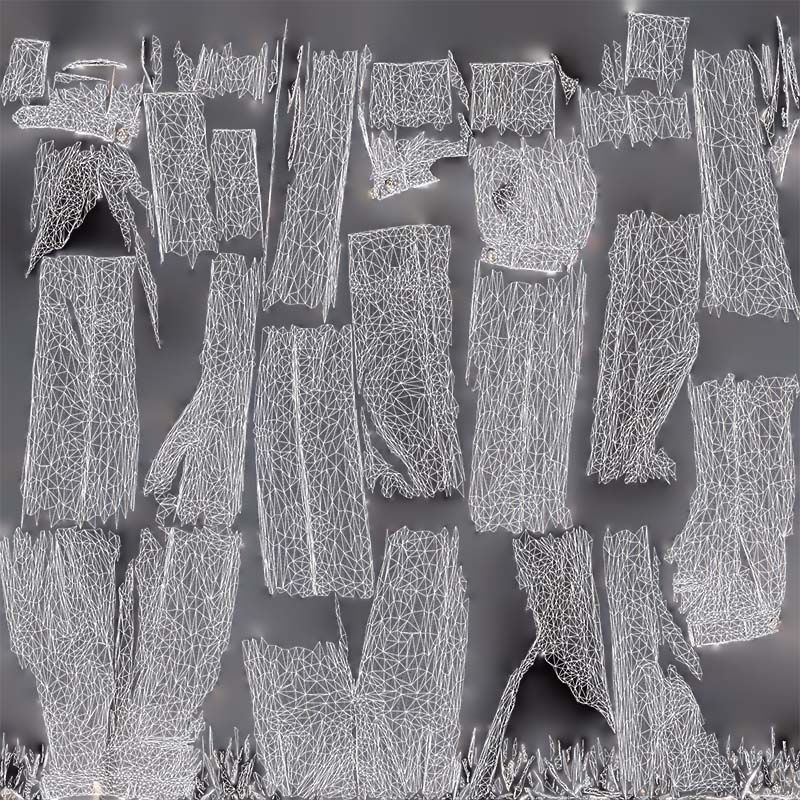 Suit E Trousers Low-poly 3D model_14