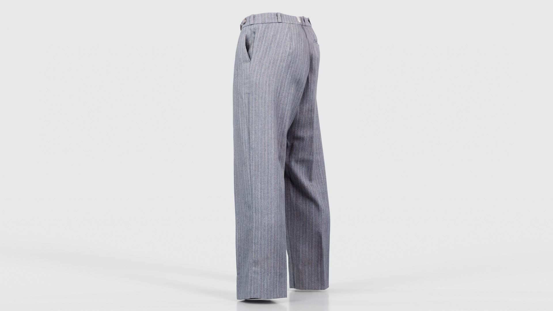 Suit E Trousers Low-poly 3D model_23