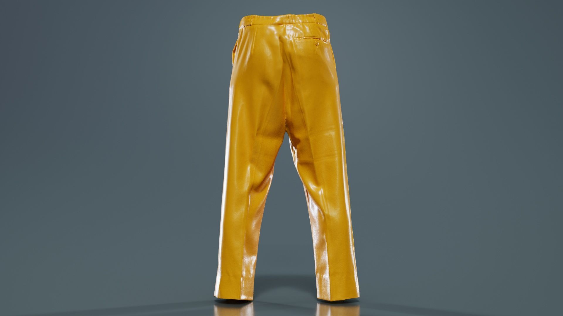 Suit E Trousers Low-poly 3D model_13