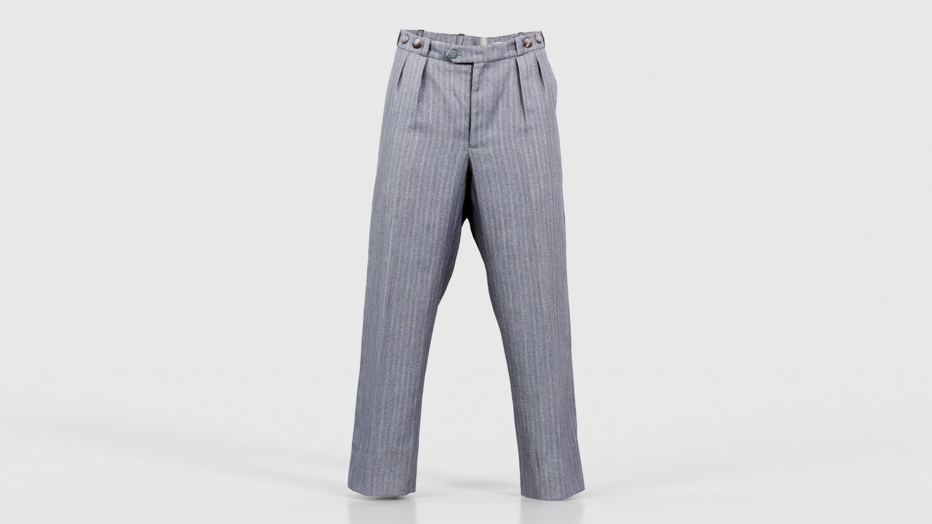 Suit E Trousers Low-poly 3D model_15