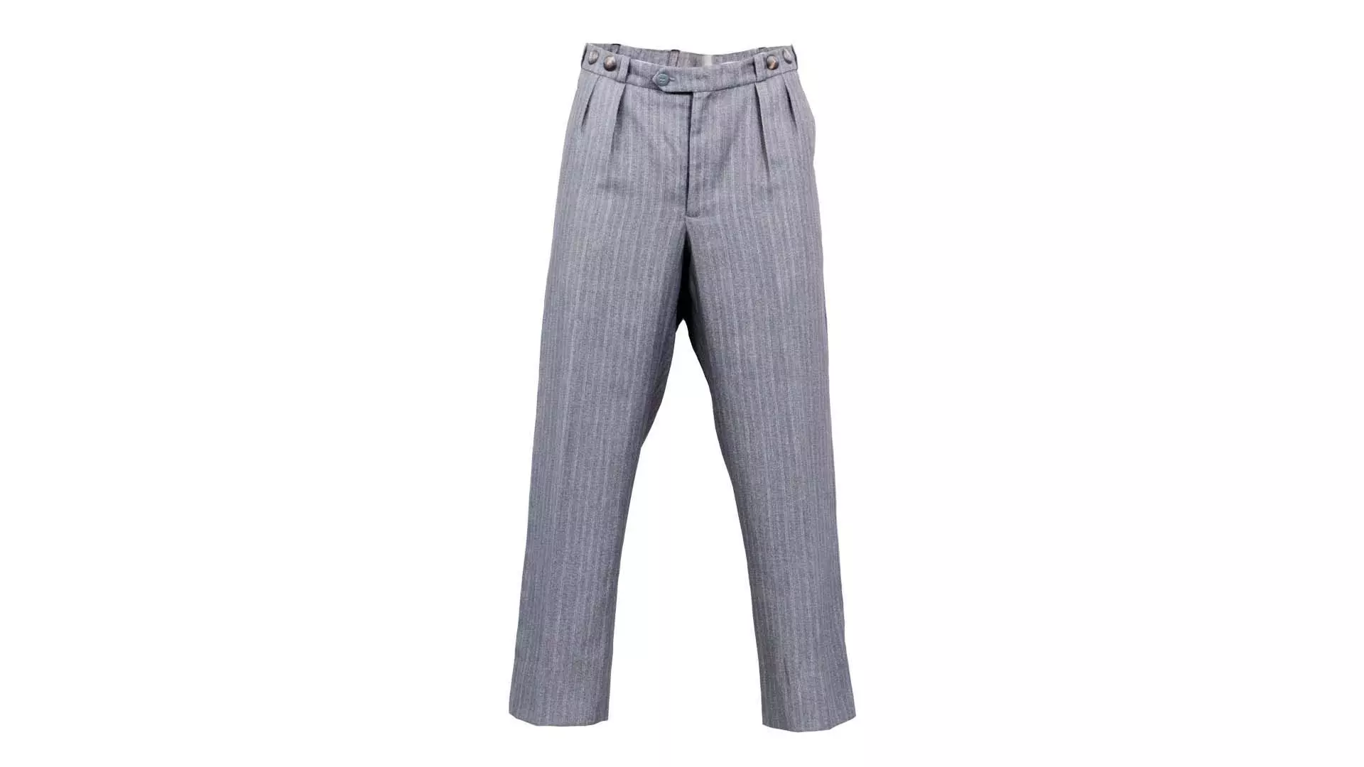 Suit E Trousers Low-poly 3D model_0