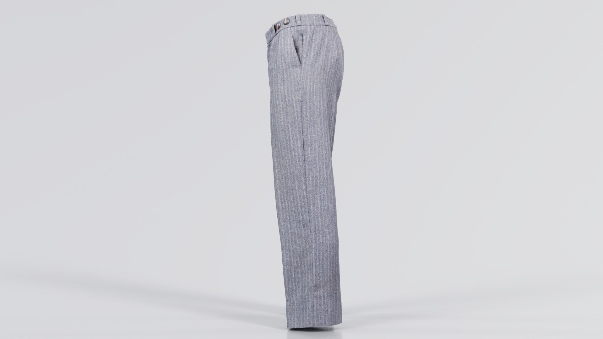 Suit E Trousers Low-poly 3D model_8