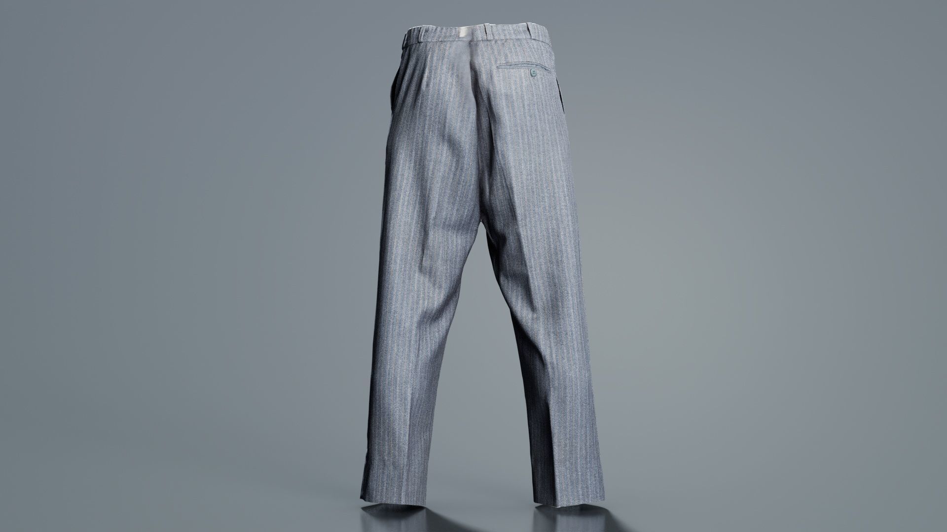 Suit E Trousers Low-poly 3D model_3