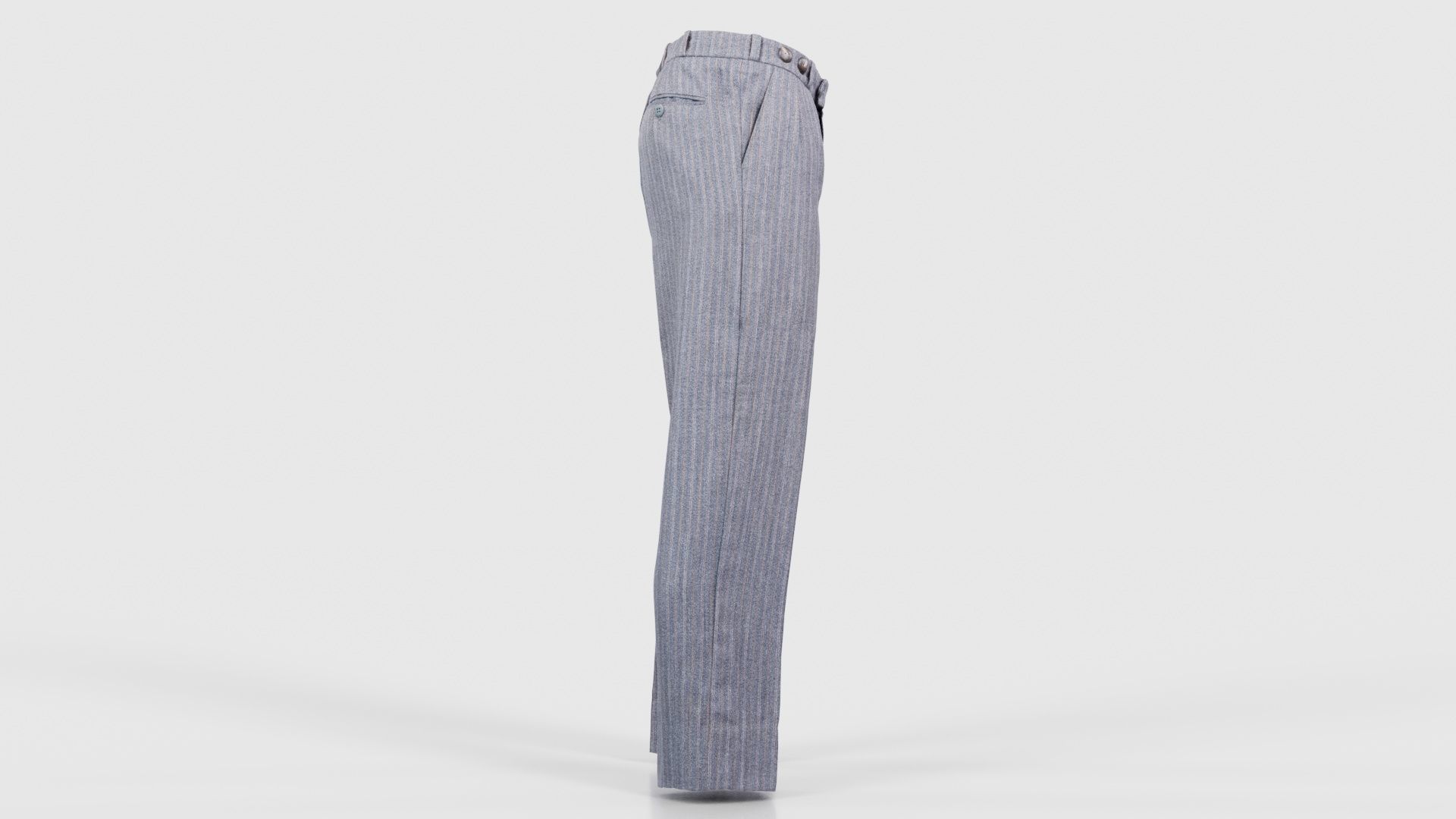 Suit E Trousers Low-poly 3D model_18