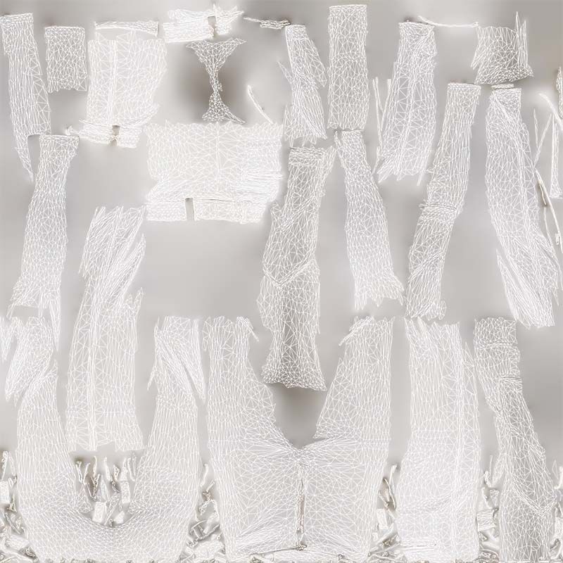 Train Trousers Low-poly 3D model_14