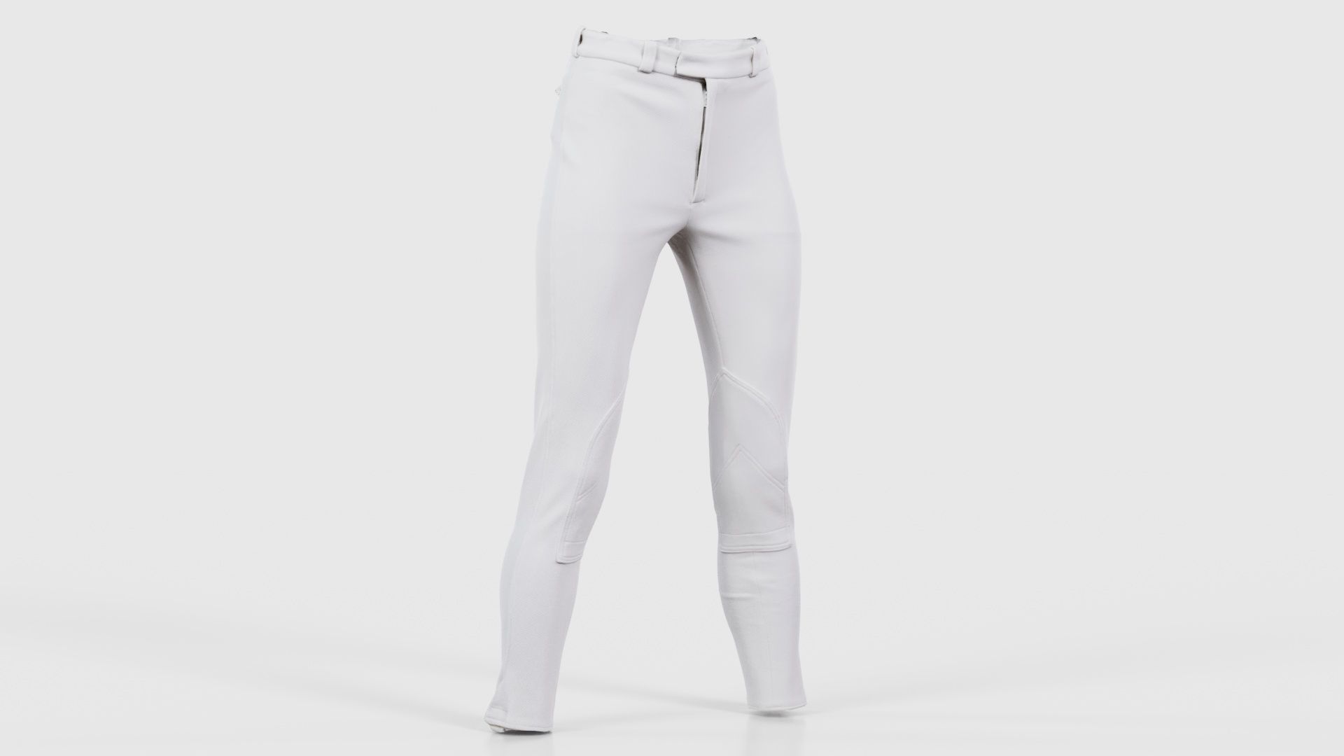 Train Trousers Low-poly 3D model_16