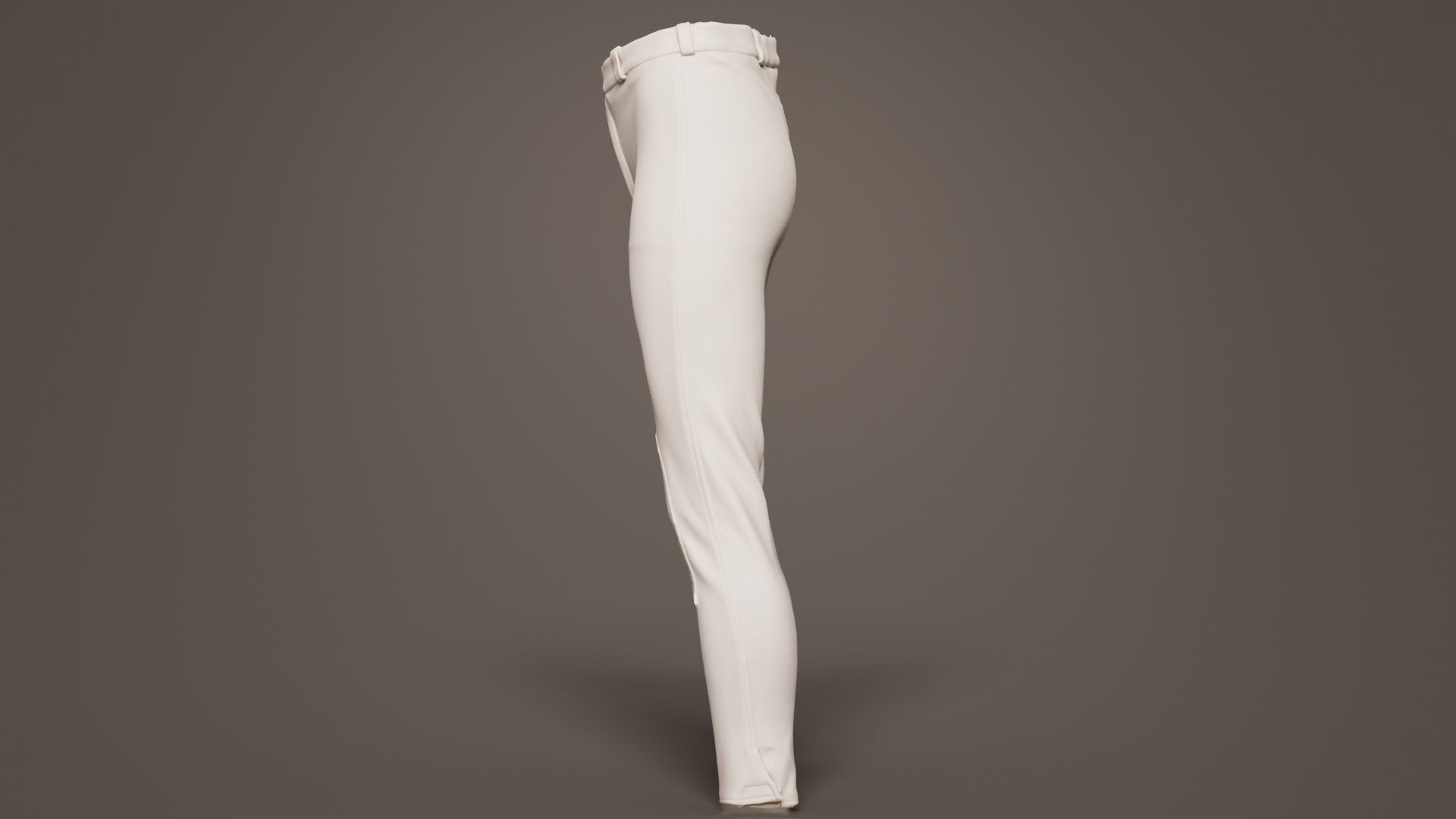 Train Trousers Low-poly 3D model_1