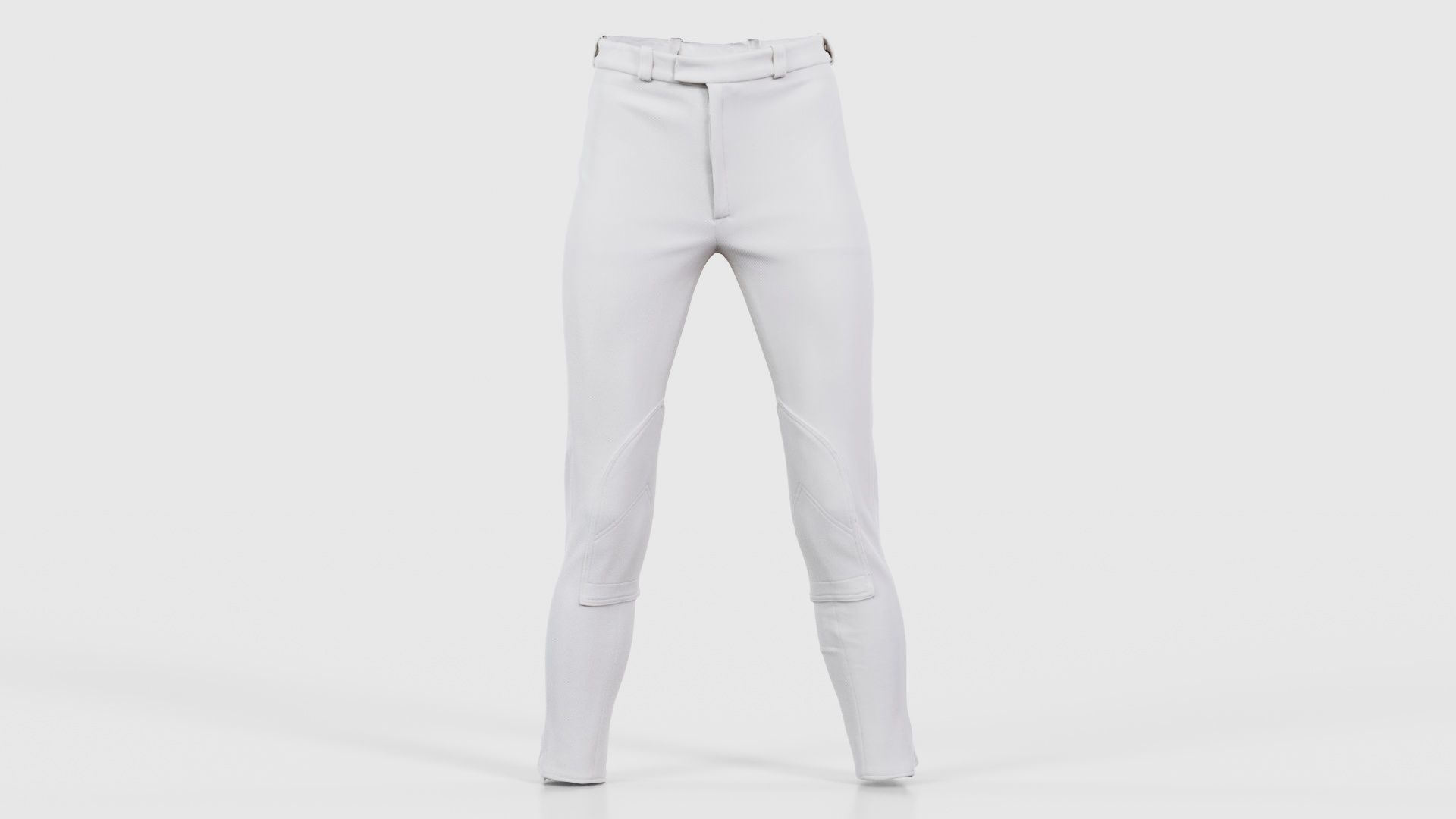 Train Trousers Low-poly 3D model_15