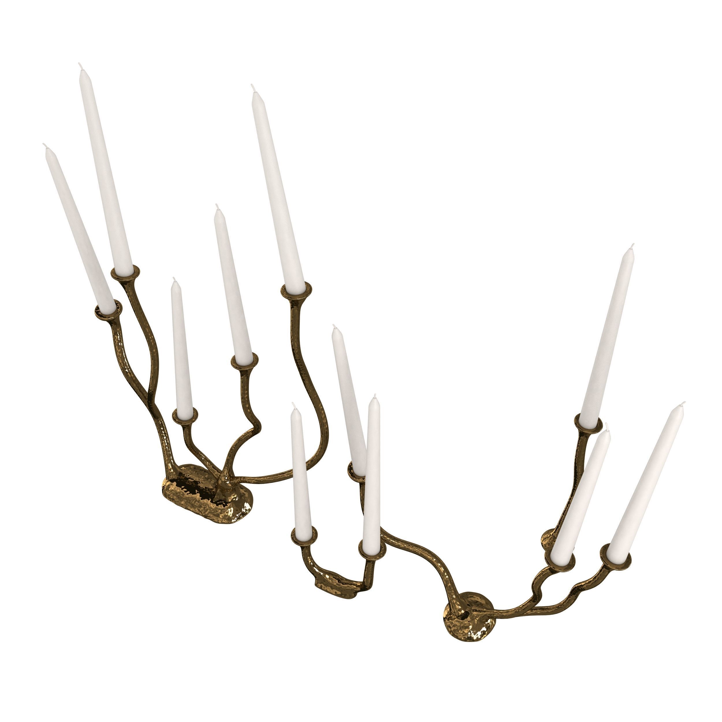 OSANNA VISCONTI Alga Candle Holder Multi 3D model_4