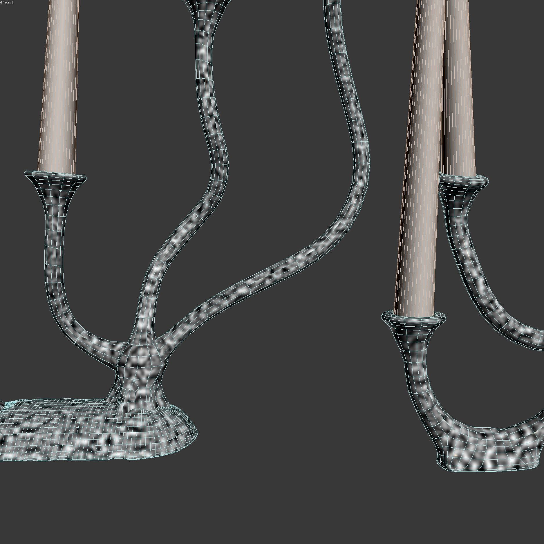 OSANNA VISCONTI Alga Candle Holder Multi 3D model_9