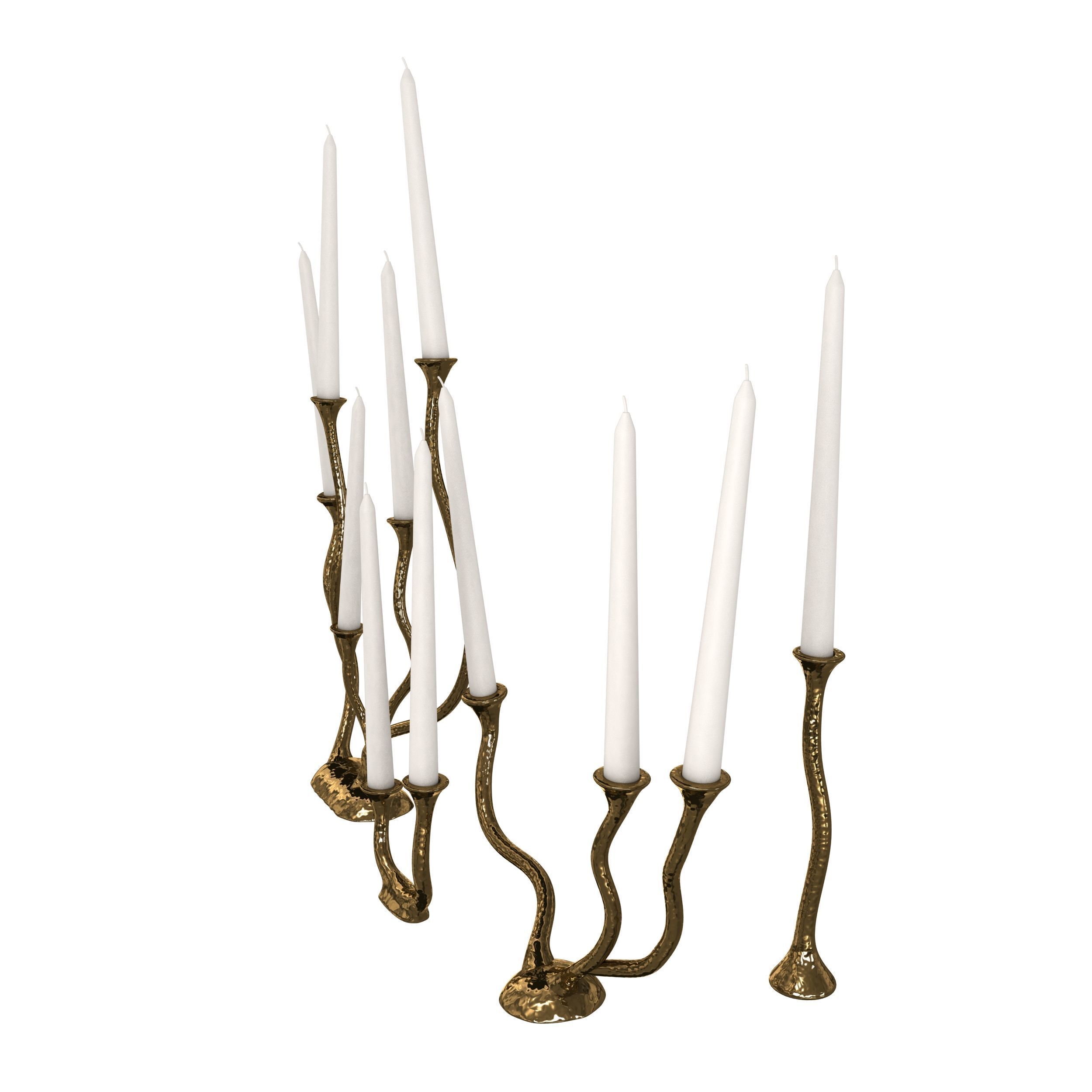 OSANNA VISCONTI Alga Candle Holder Multi 3D model_3