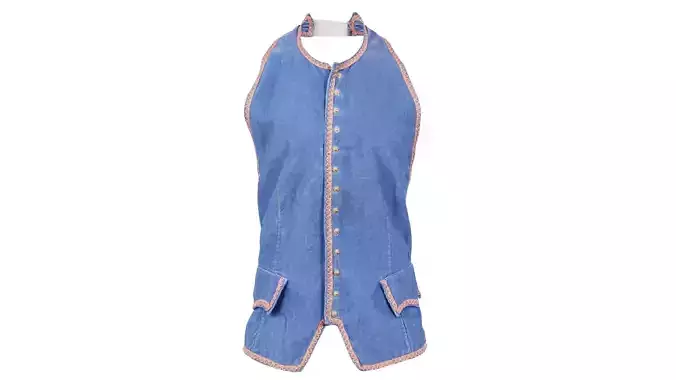 Heaven Vest Low-poly 3D model