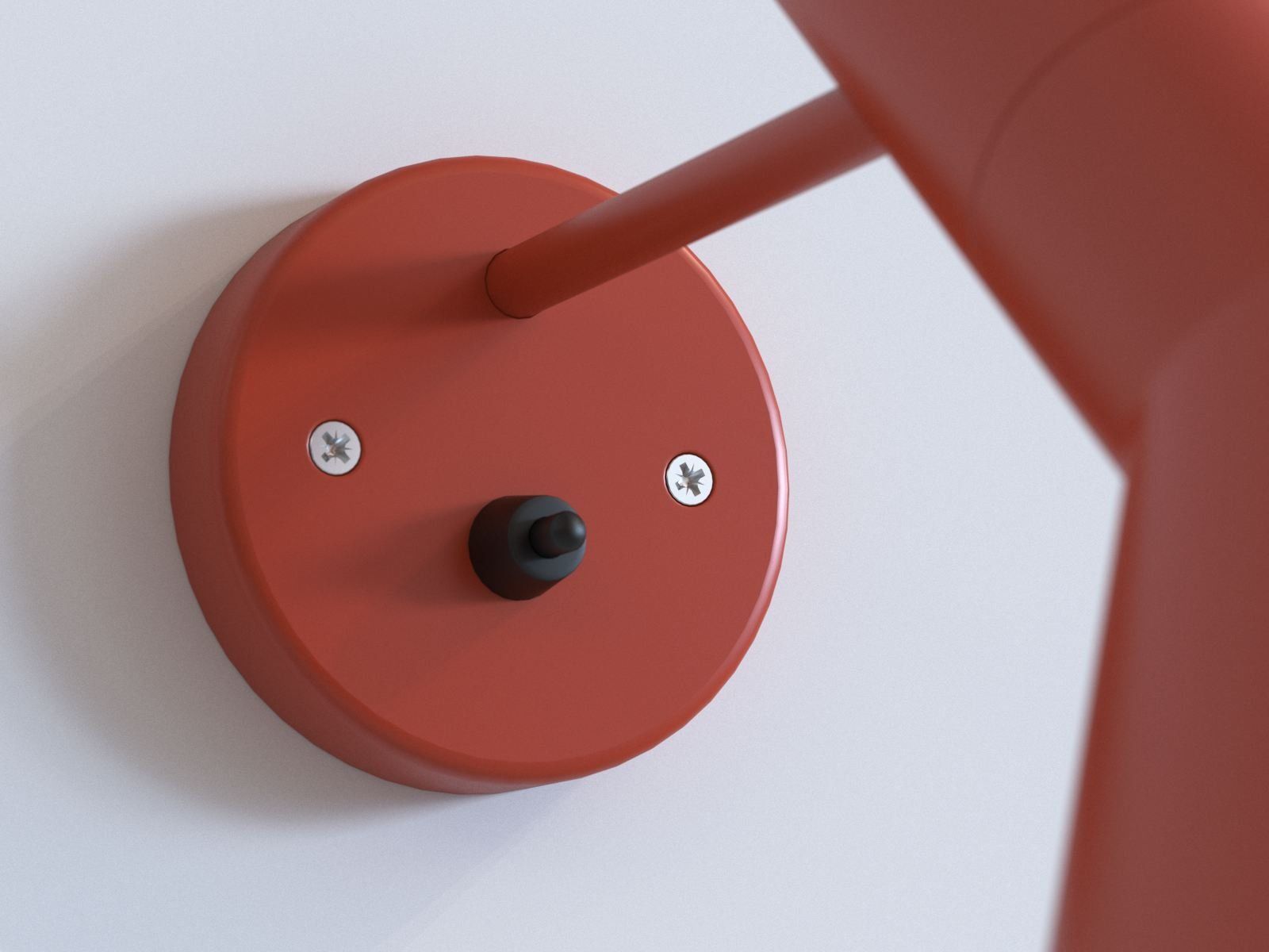 AJ Wall Lamp 3D model_2