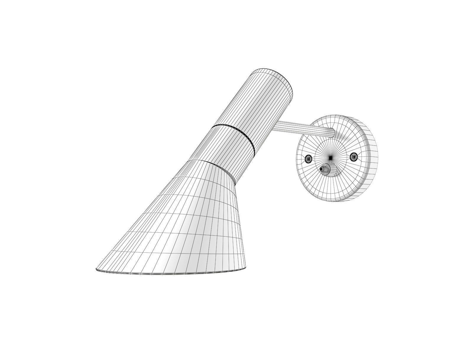 AJ Wall Lamp 3D model_3