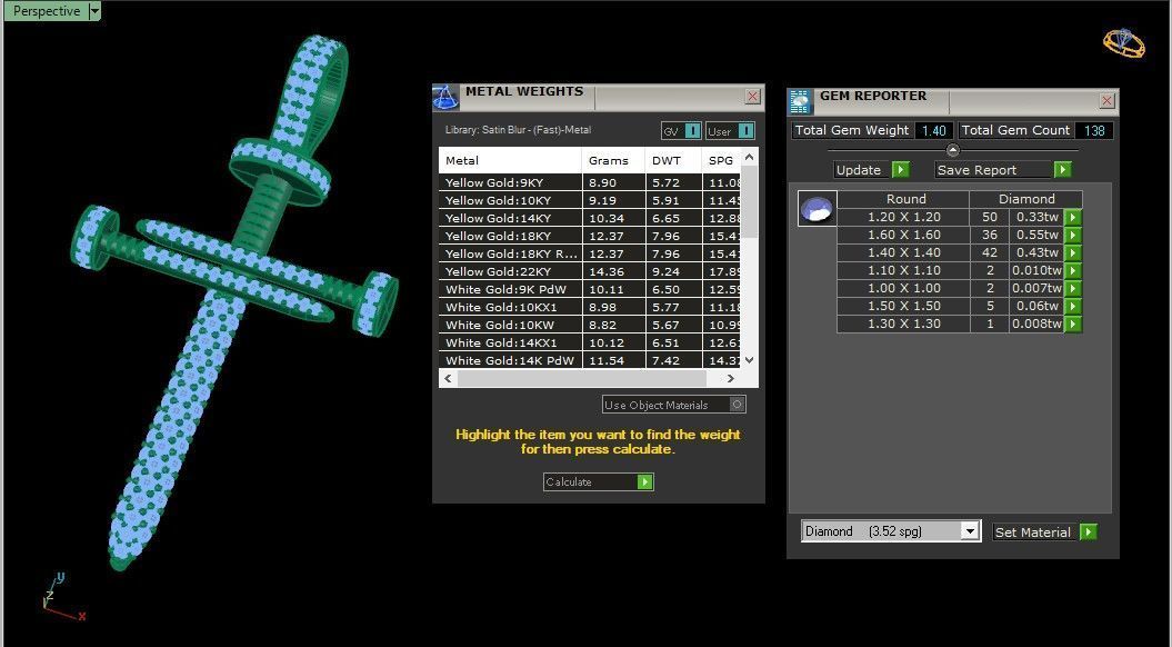 Nail cross 4 3D print model_3