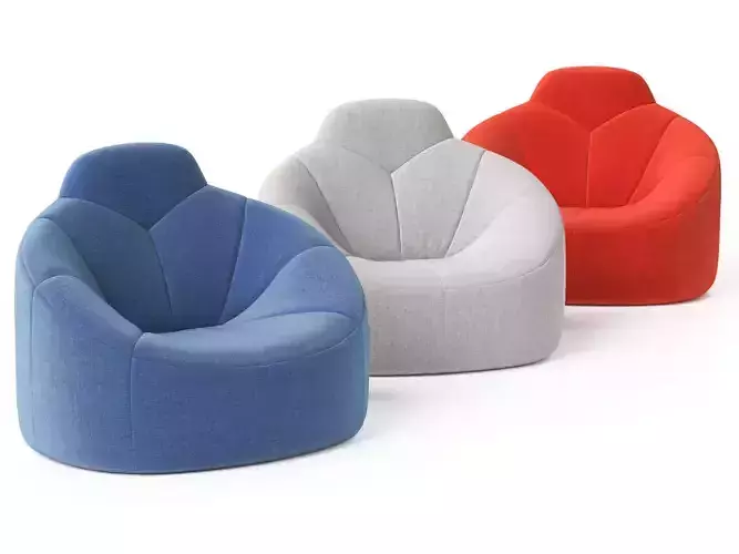 Pumpkin Armchair High Back