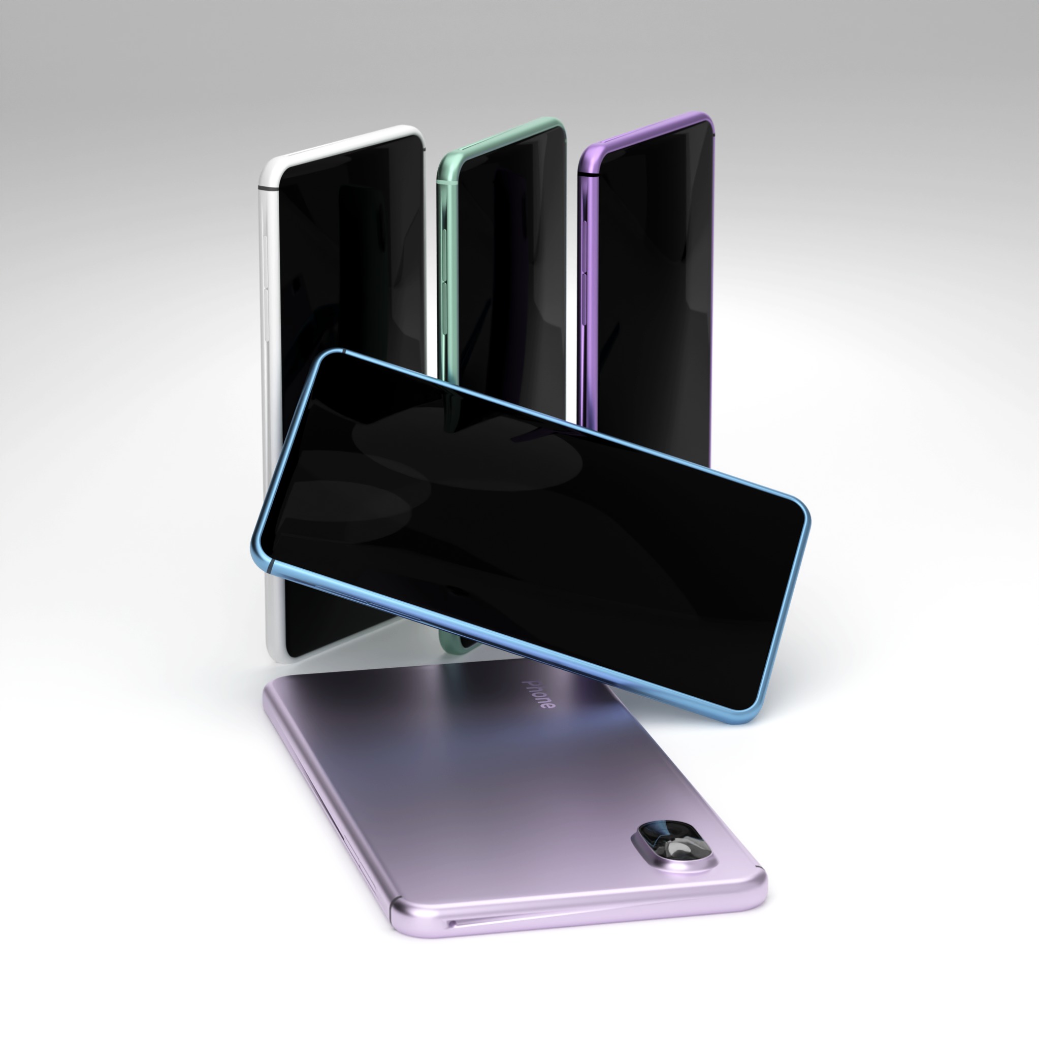 Realistic Mobile Phone Models 3D model_4