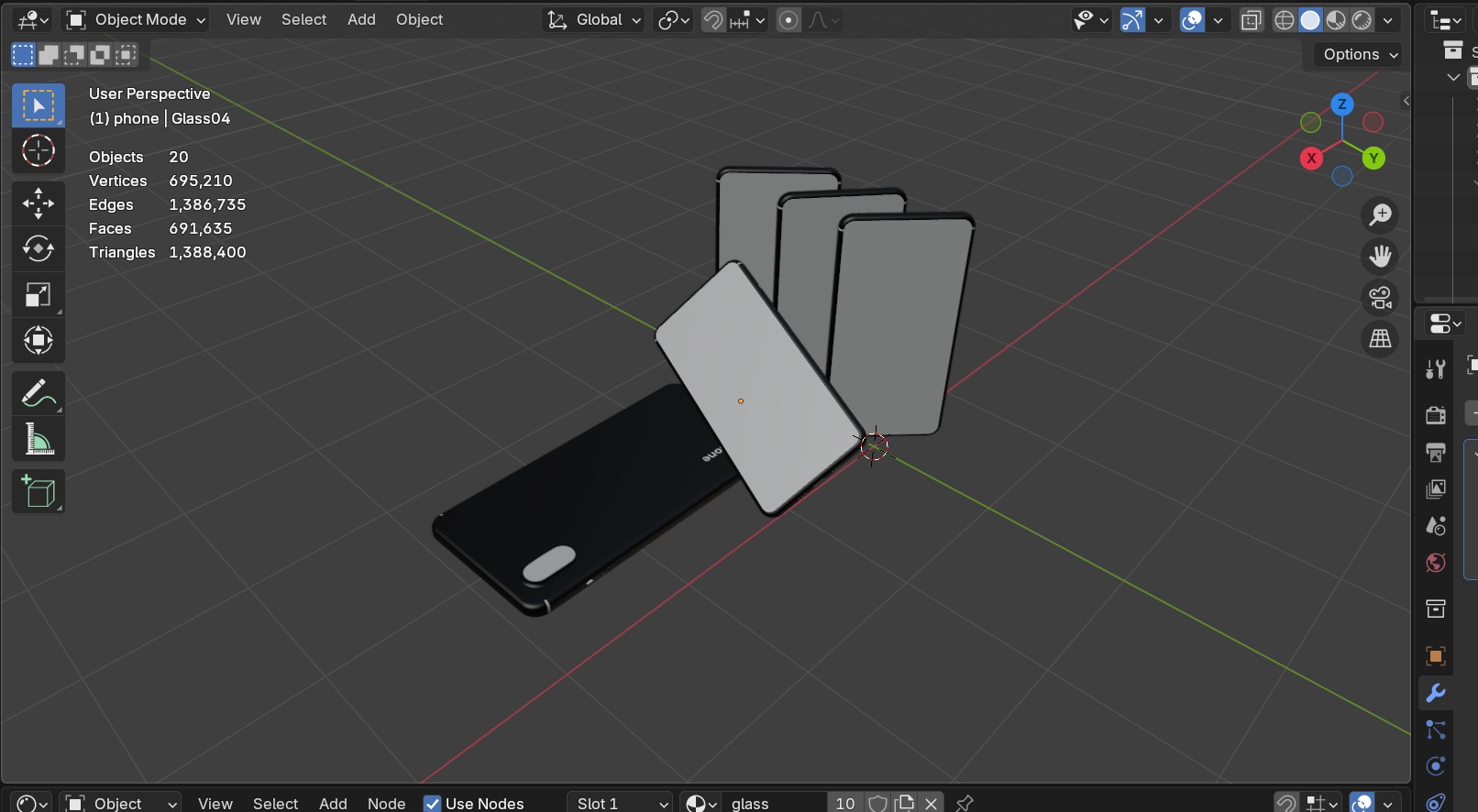 Realistic Mobile Phone Models 3D model_10