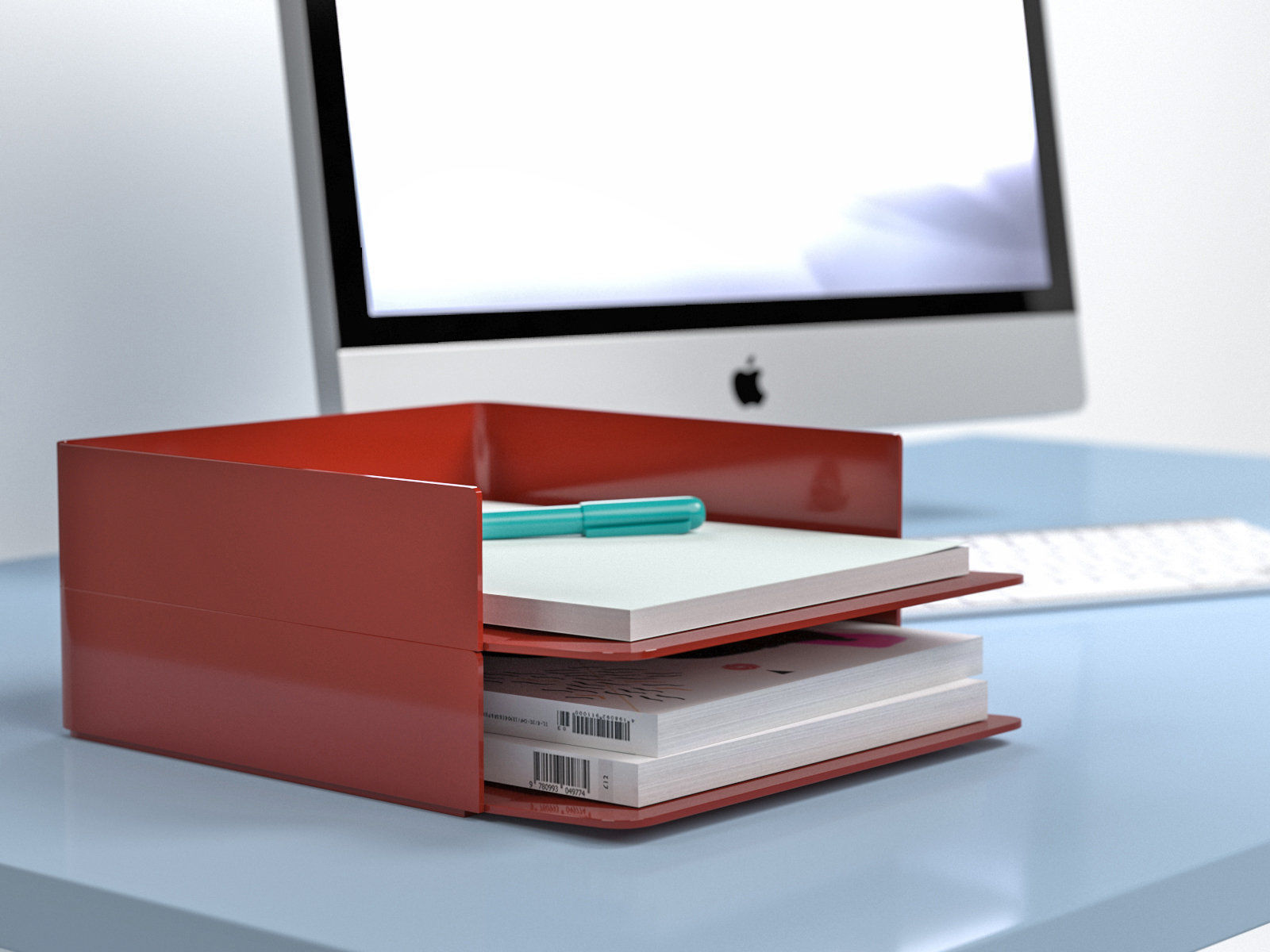 Formwork Paper Tray 3D model_2