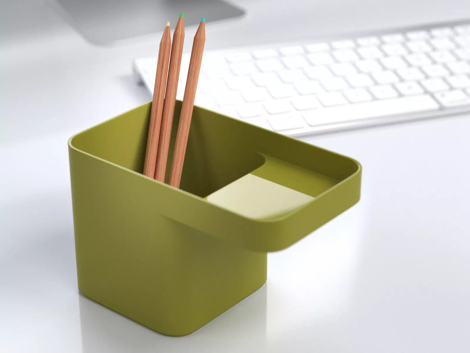Formwork Pencil Cup 3D model_0