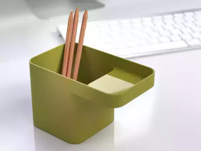Formwork Pencil Cup 3D model