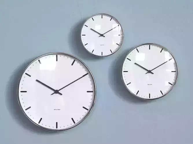 AJ City Hall Wall Clock