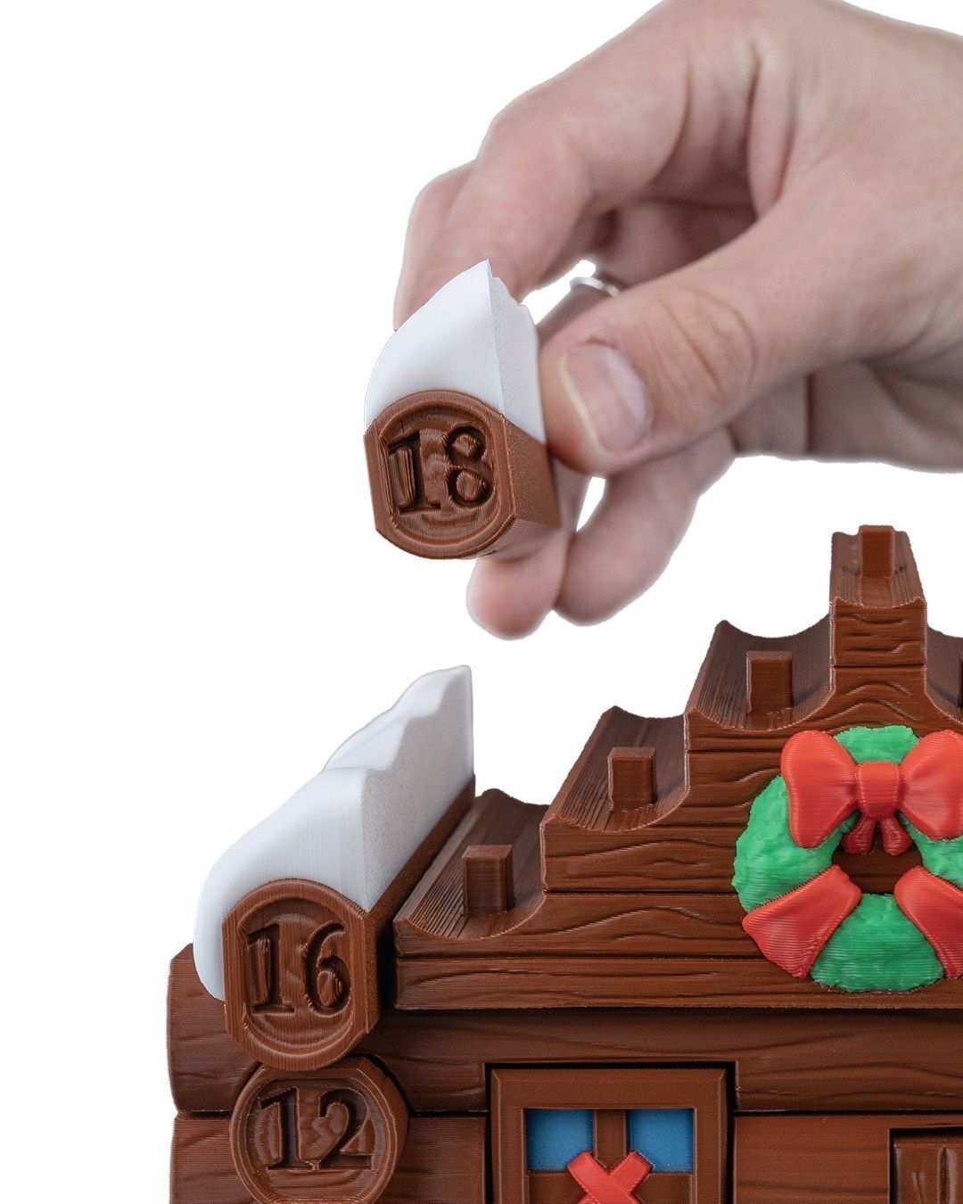 Santa Cabin Countdown 3D print model_18