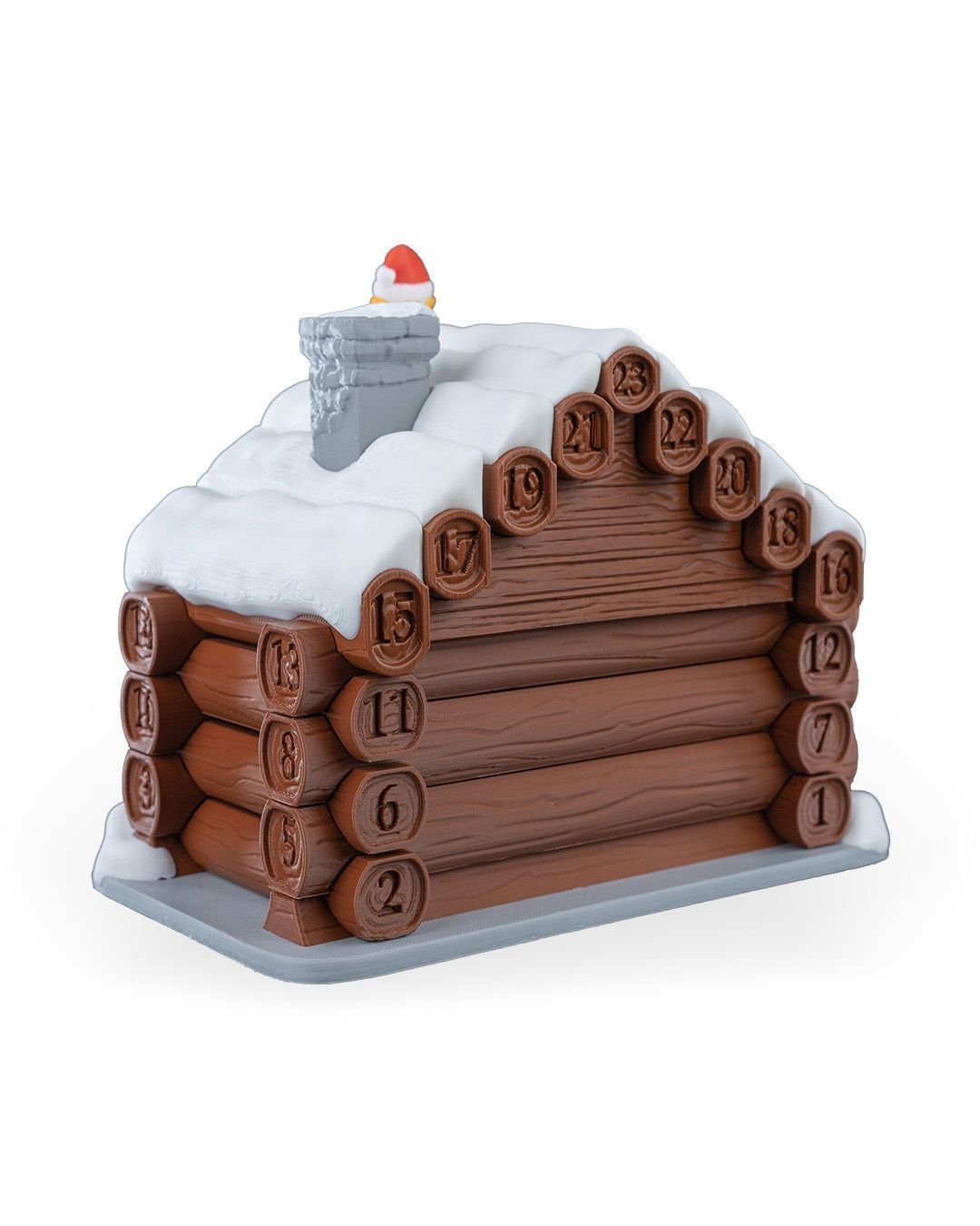 Santa Cabin Countdown 3D print model_14