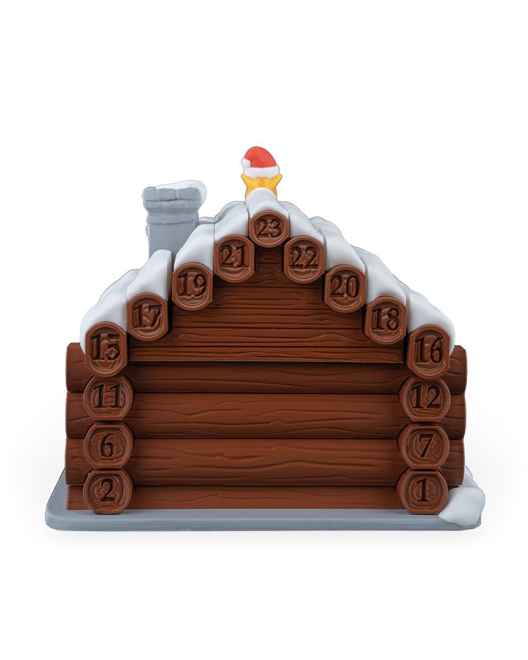 Santa Cabin Countdown 3D print model_15