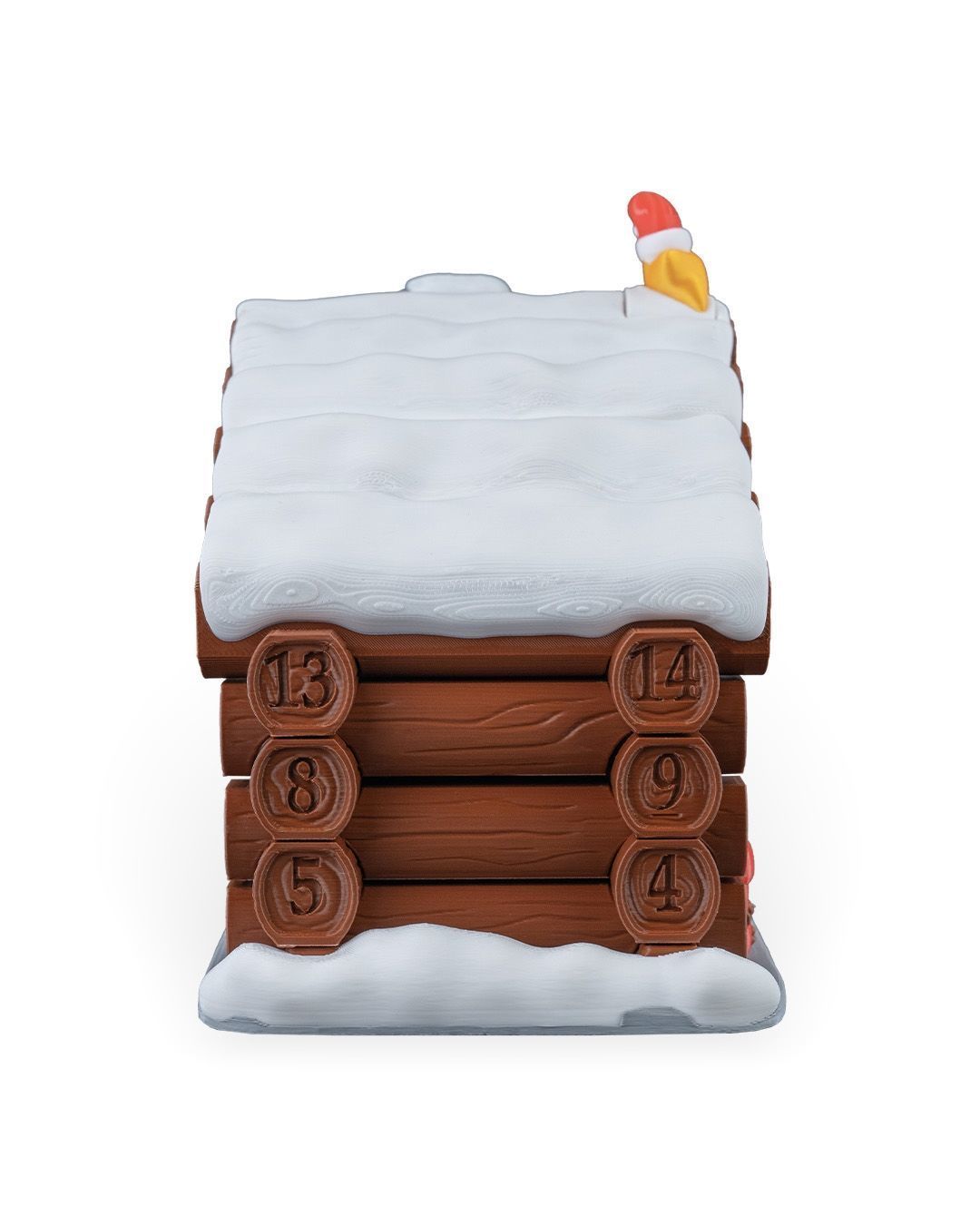 Santa Cabin Countdown 3D print model_16