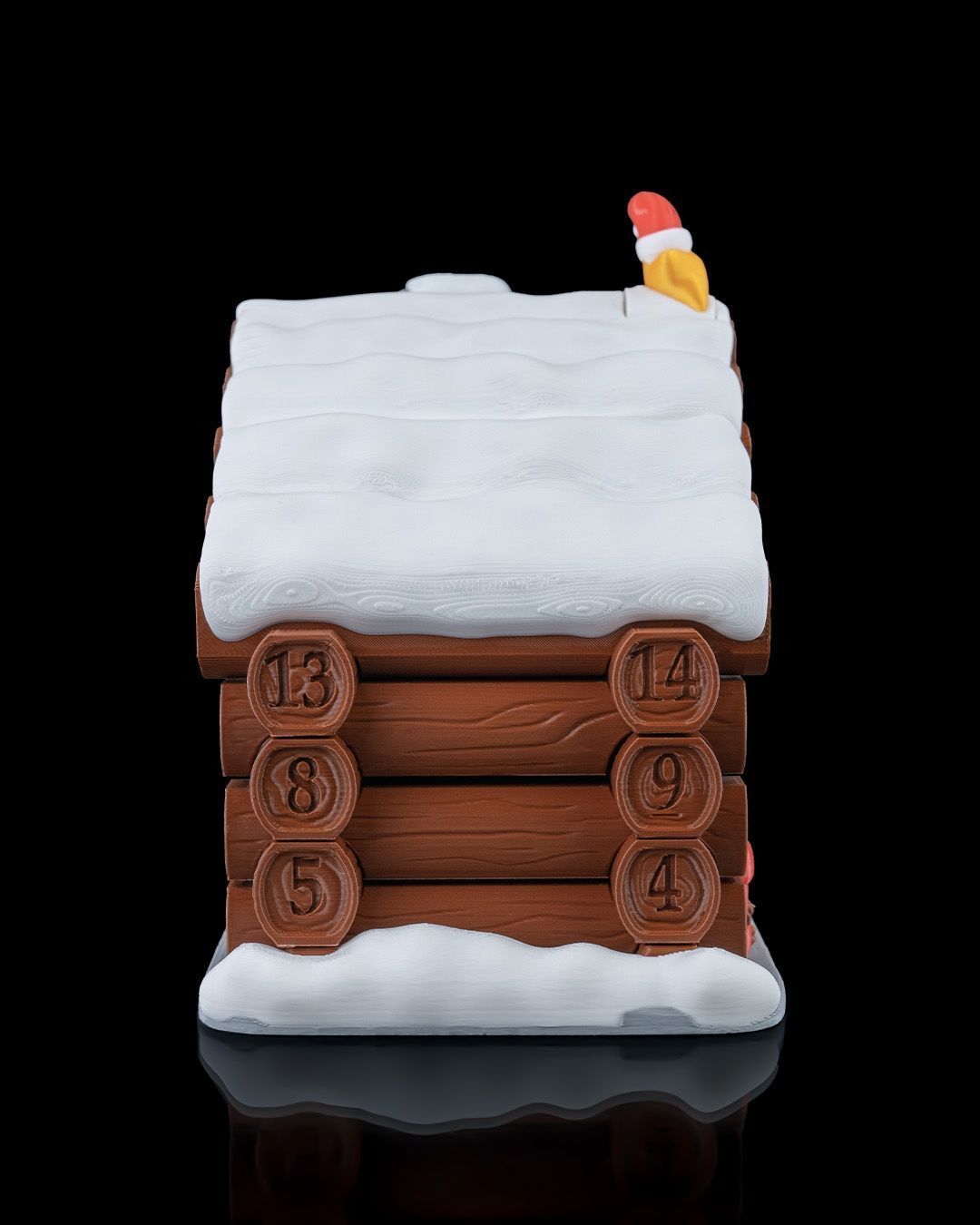 Santa Cabin Countdown 3D print model_6