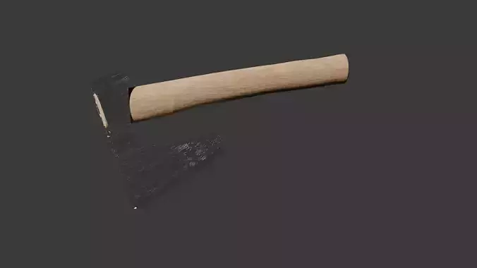 Realistic 3D Axe Model