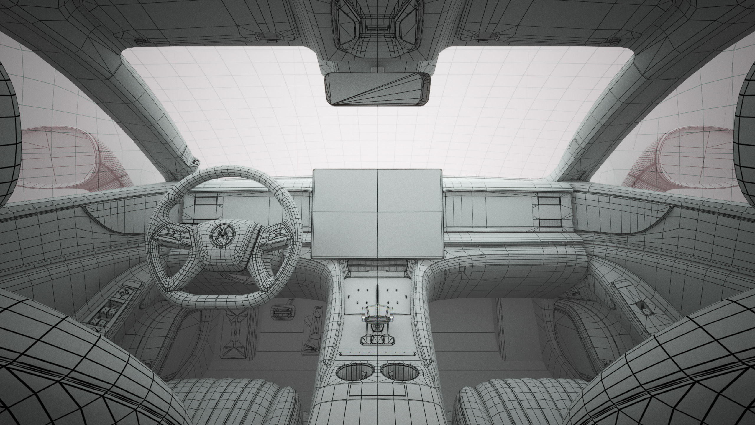 2025 BYD Denza Z9 GT With Interior 3D model_25